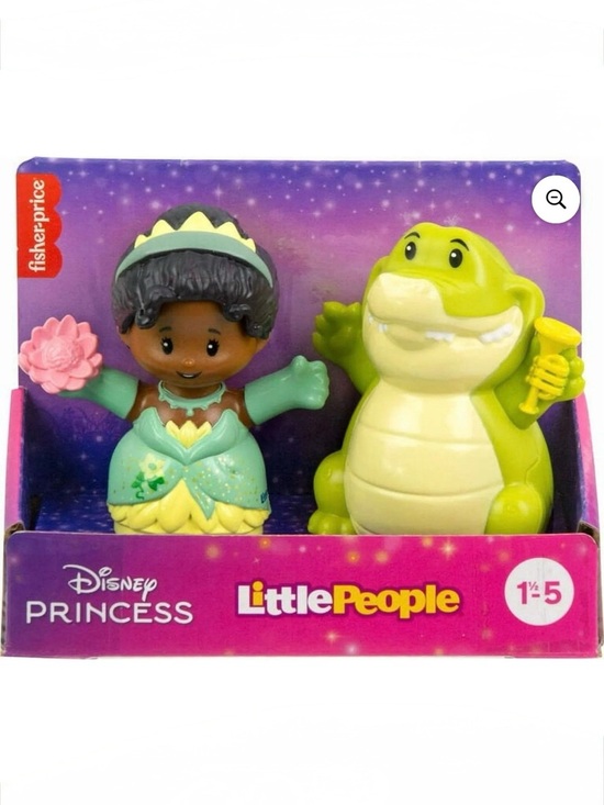 Fisher-Price Other - New Fisher-Price Little People Disney Princess Tiana Sidekick Louis Figures